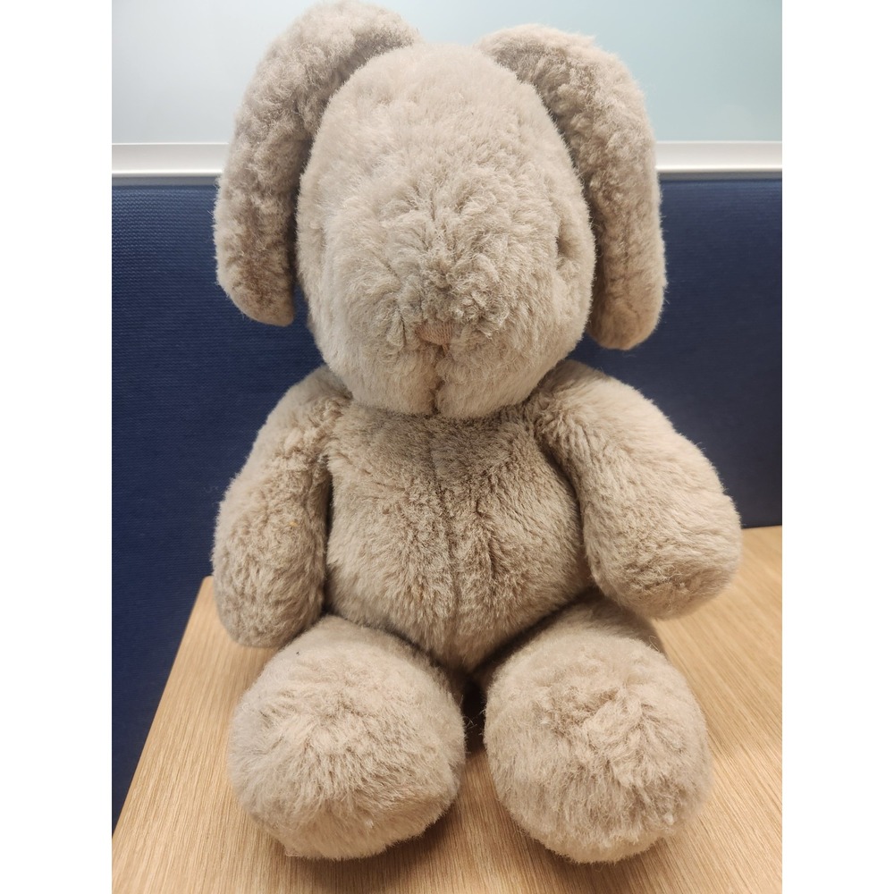 Vintage Gund Bunky Bunny 1986 Rabbit 16" Stuffed Plush Brown Tan Rabbit